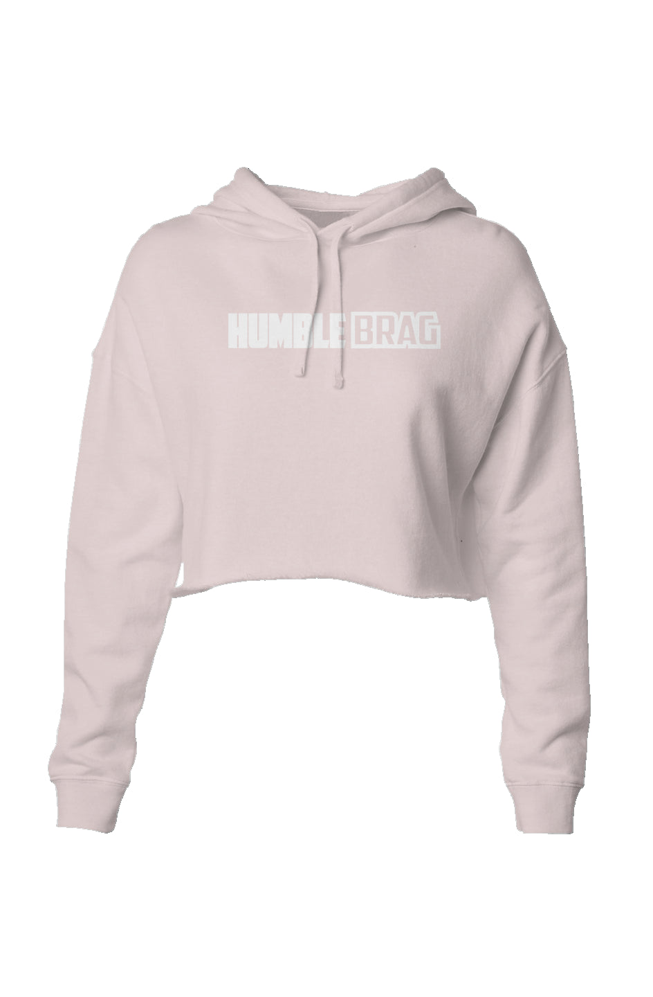 Be Humble Crop White