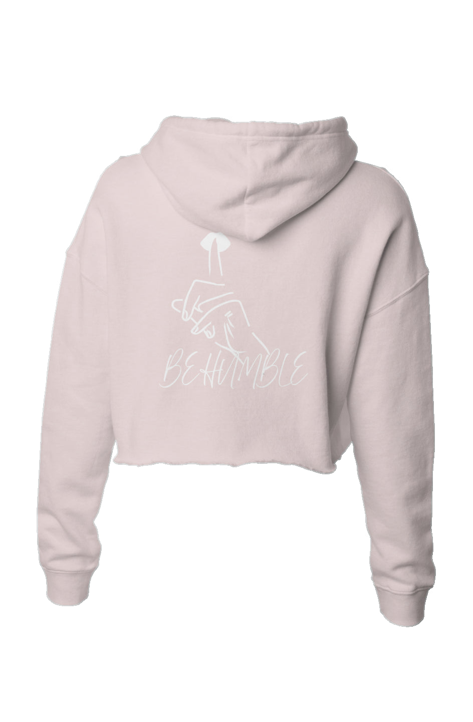 Be Humble Crop White