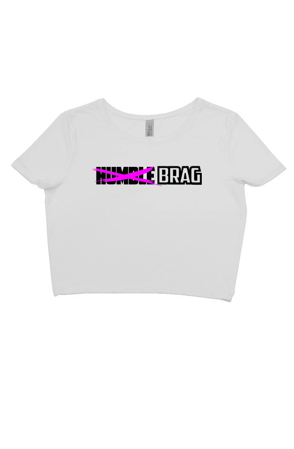 Just BRAG Slim Fit Crop Pink