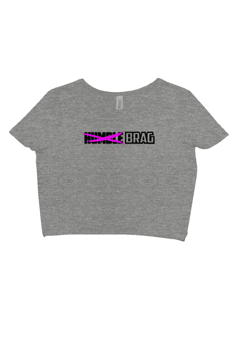 Just BRAG Slim Fit Crop Pink