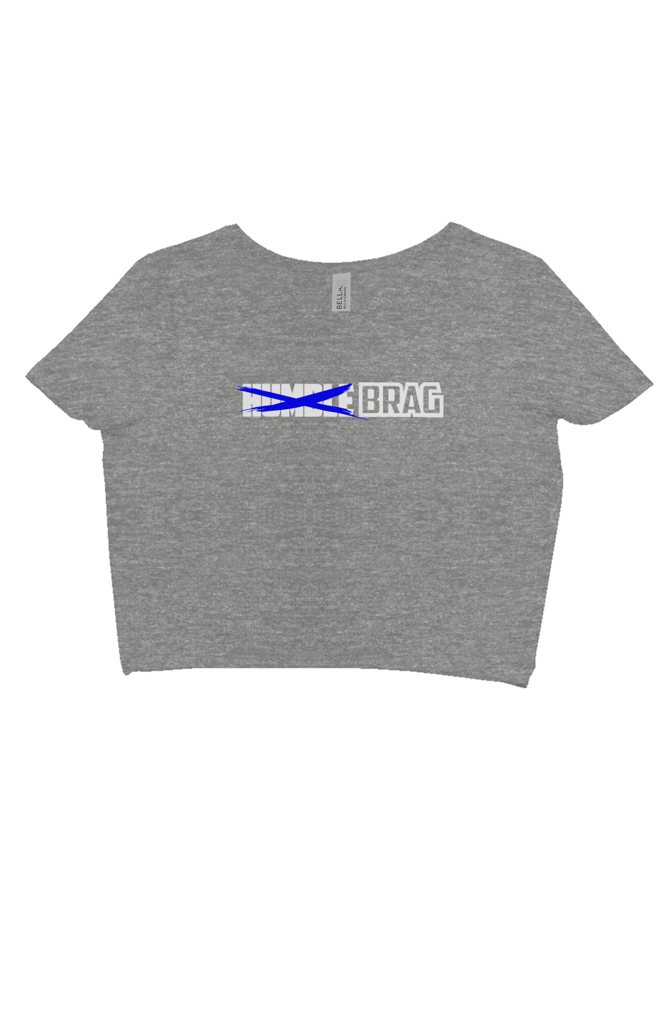 Just BRAG Slim Fit Crop Blue
