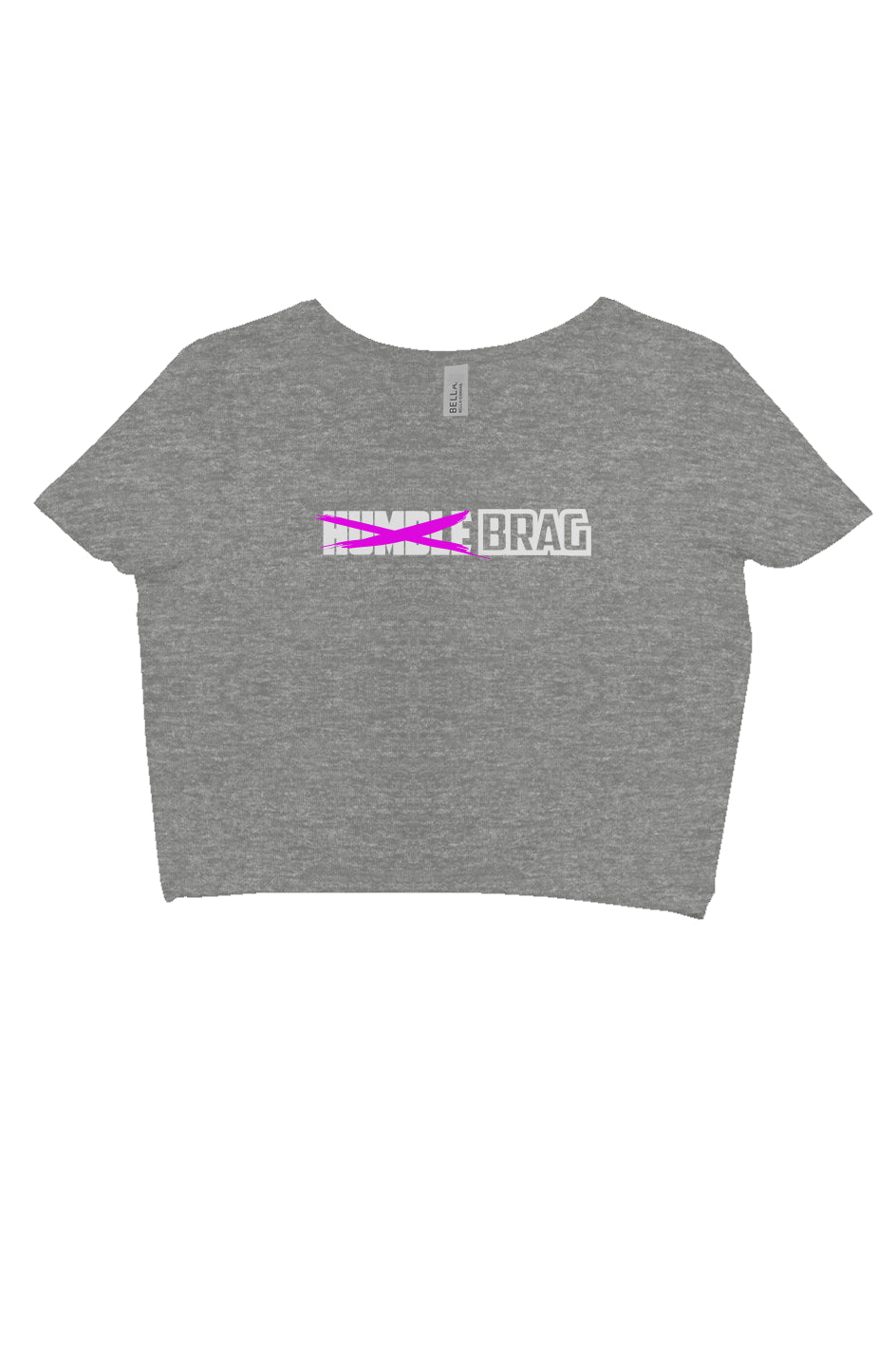 Just BRAG Slim Fit Crop Pink