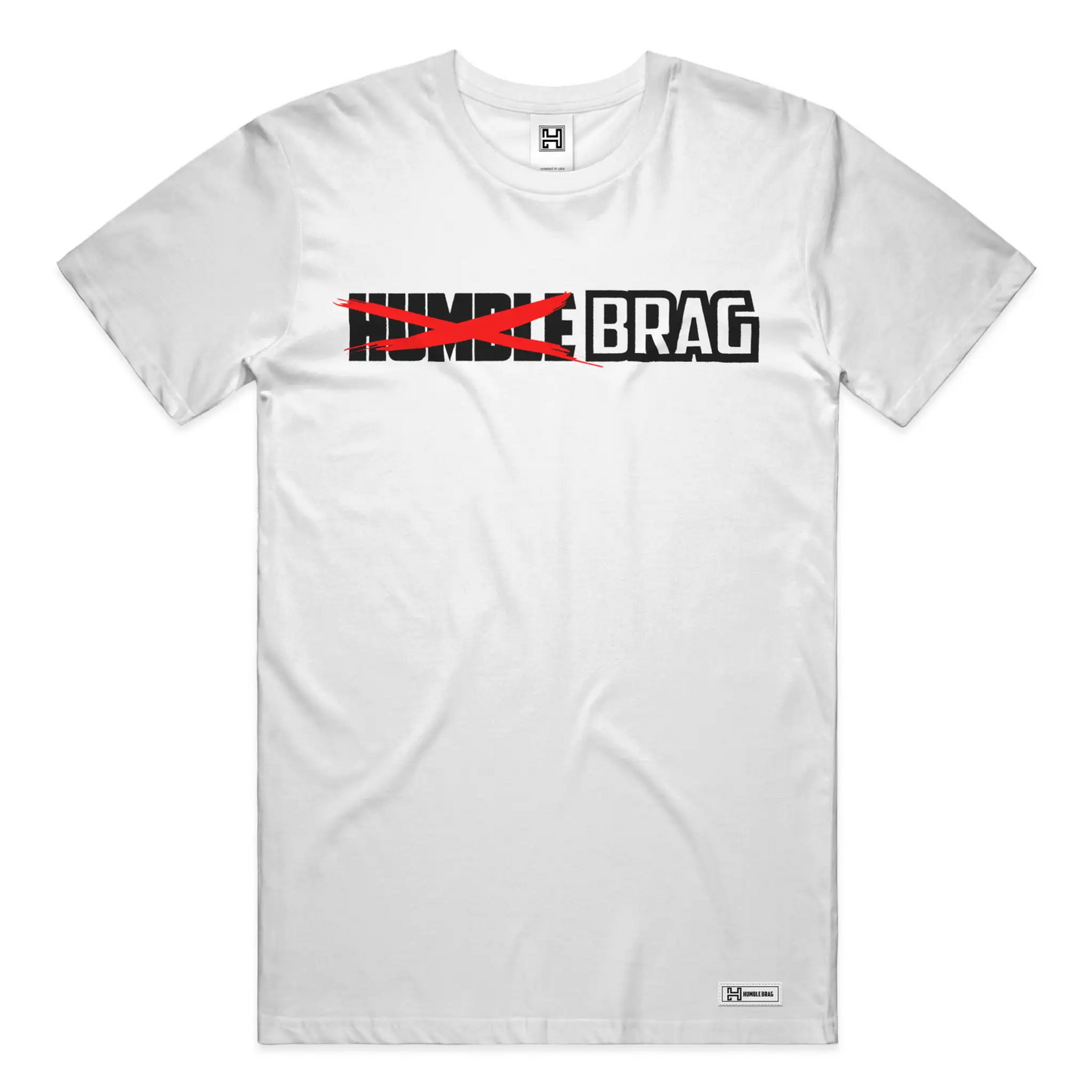 Just BRAG Tee Red