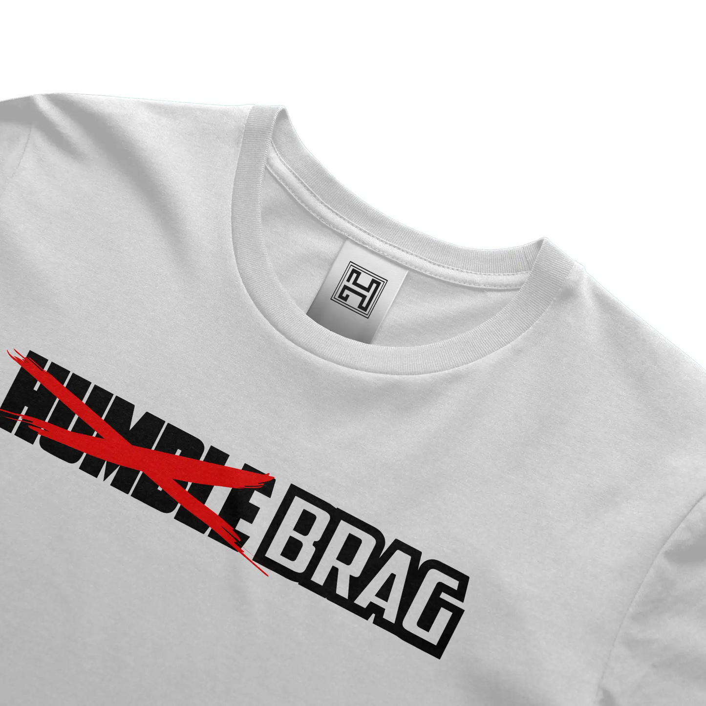 Just BRAG Tee Red