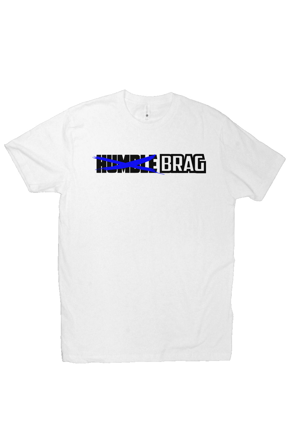 Just BRAG Tee Blue
