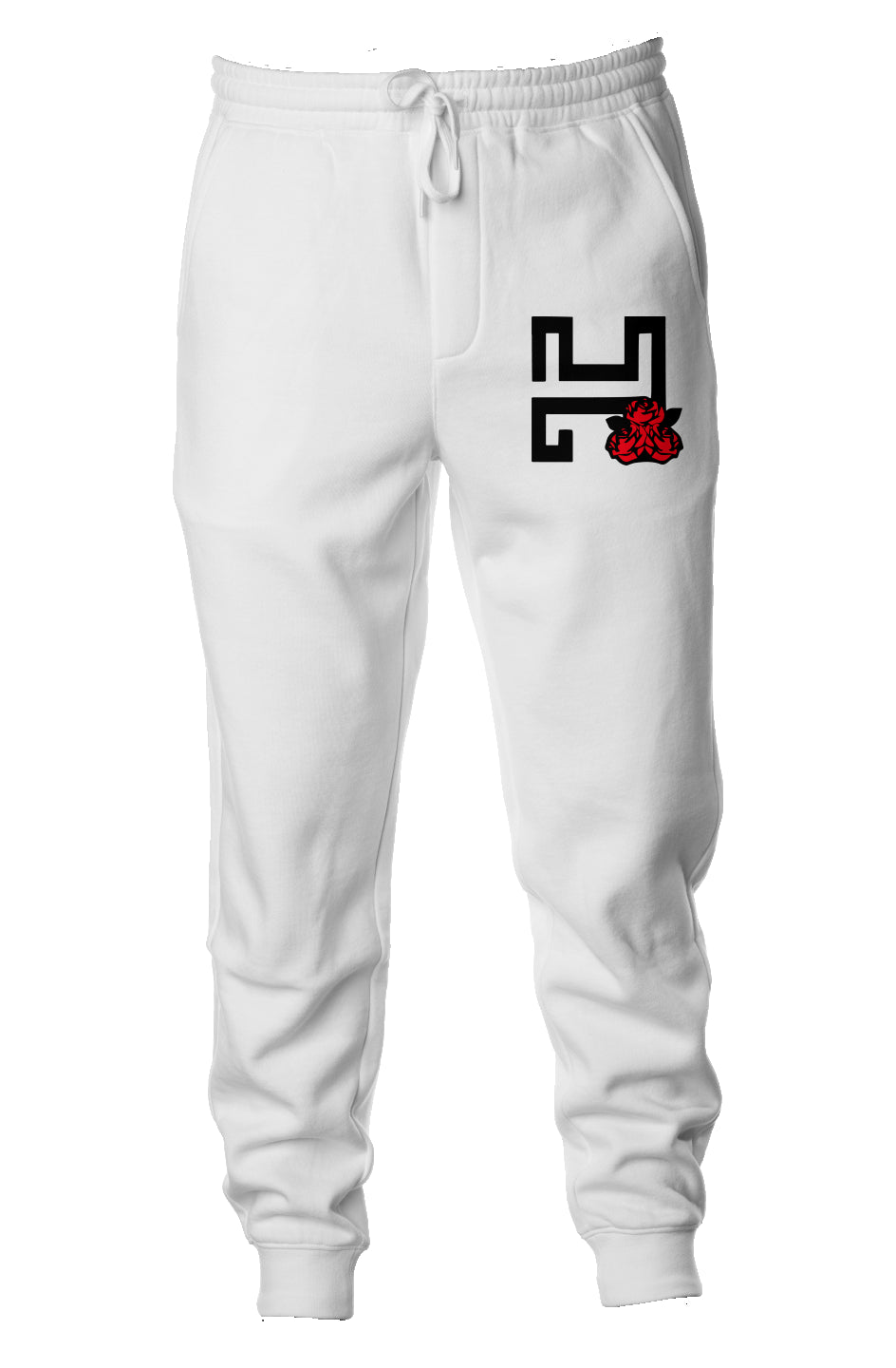 Humble Rose Red Fleece Joggers