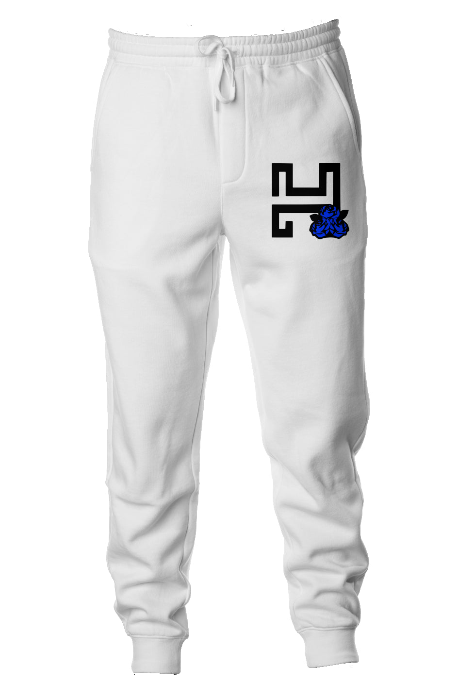 Humble Rose Blue Fleece Joggers