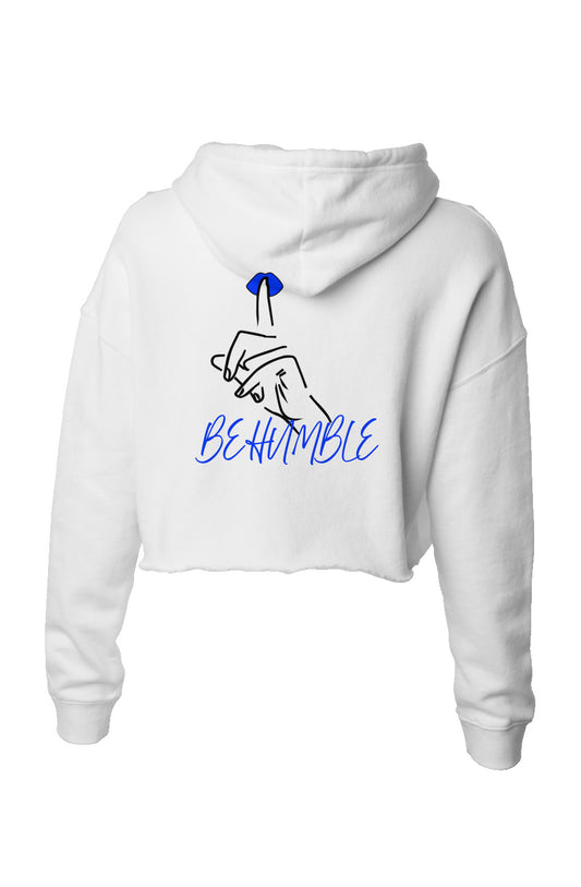 Be Humble Crop Blue