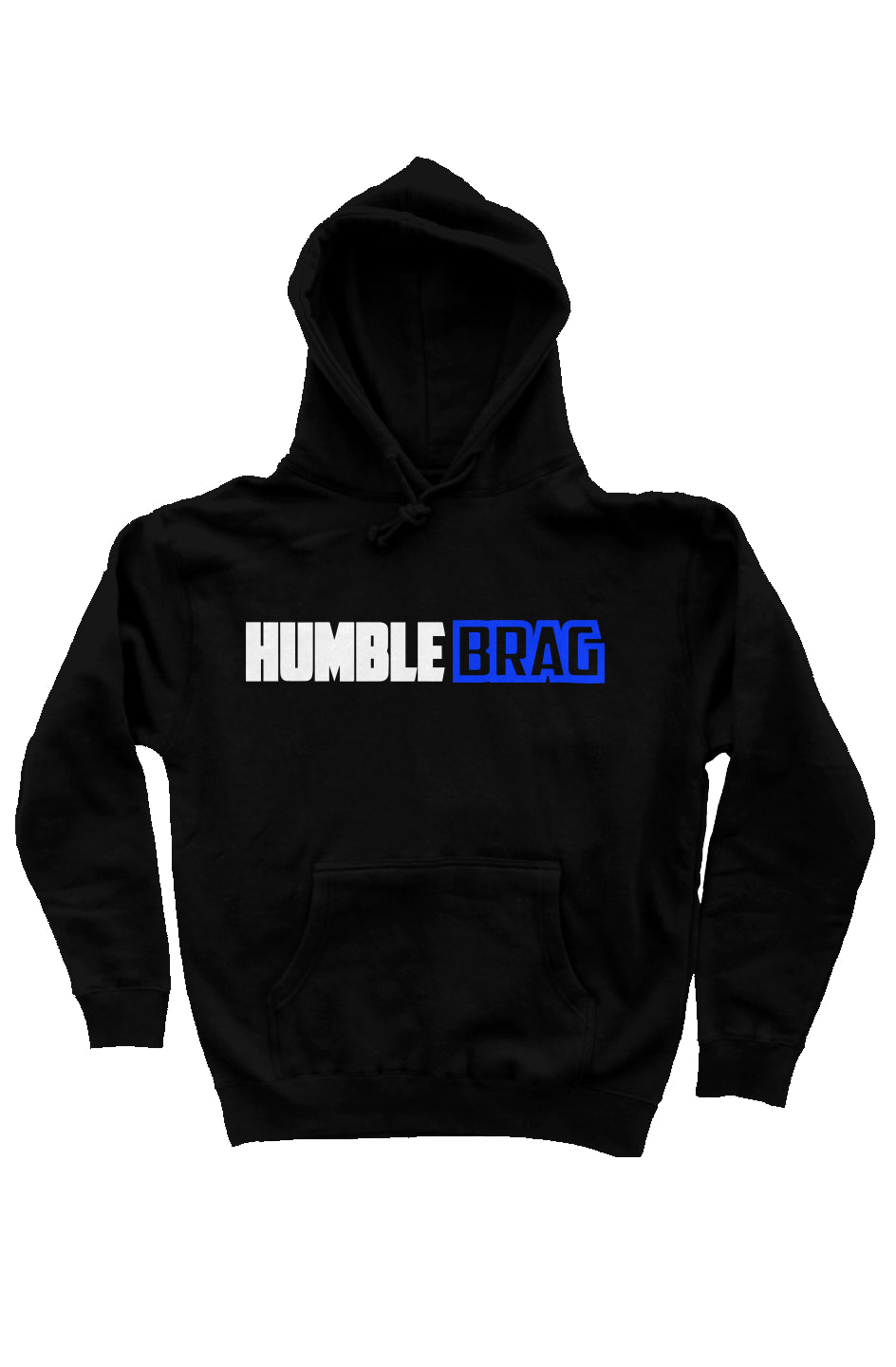 Be Humble Hoodie Black Blue