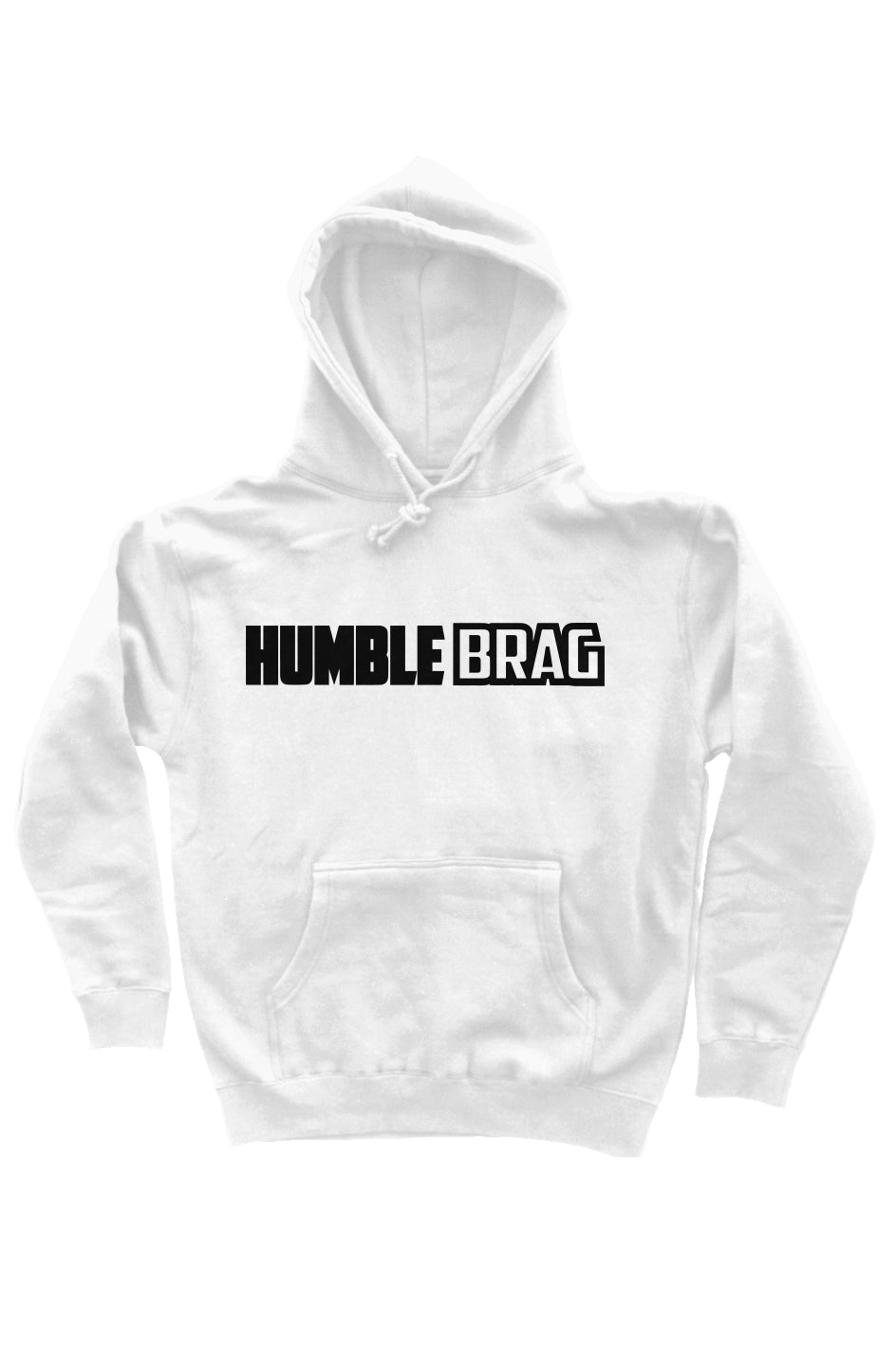 Be Humble Hoodie White Black