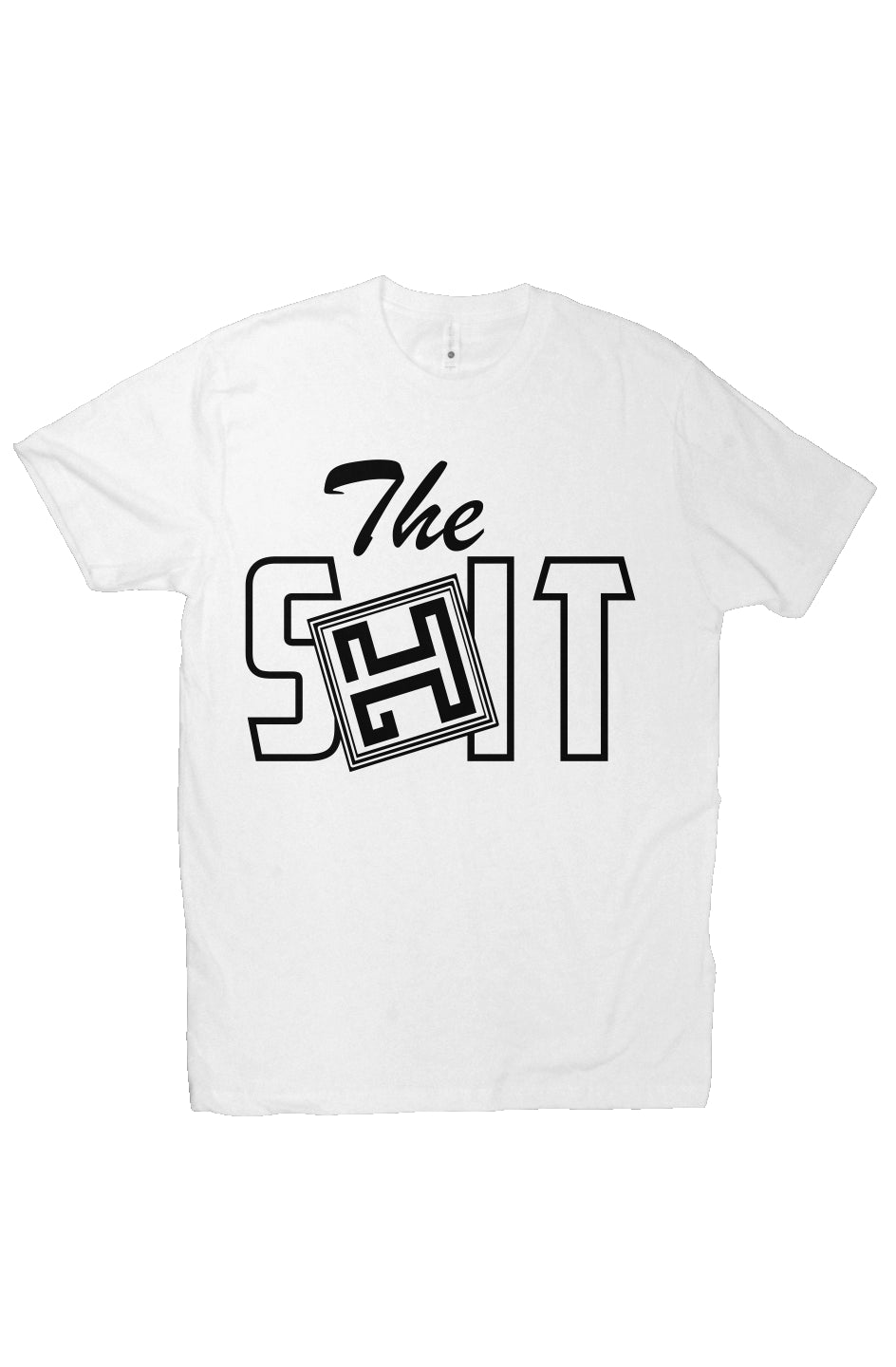 The Shh Tee B&W