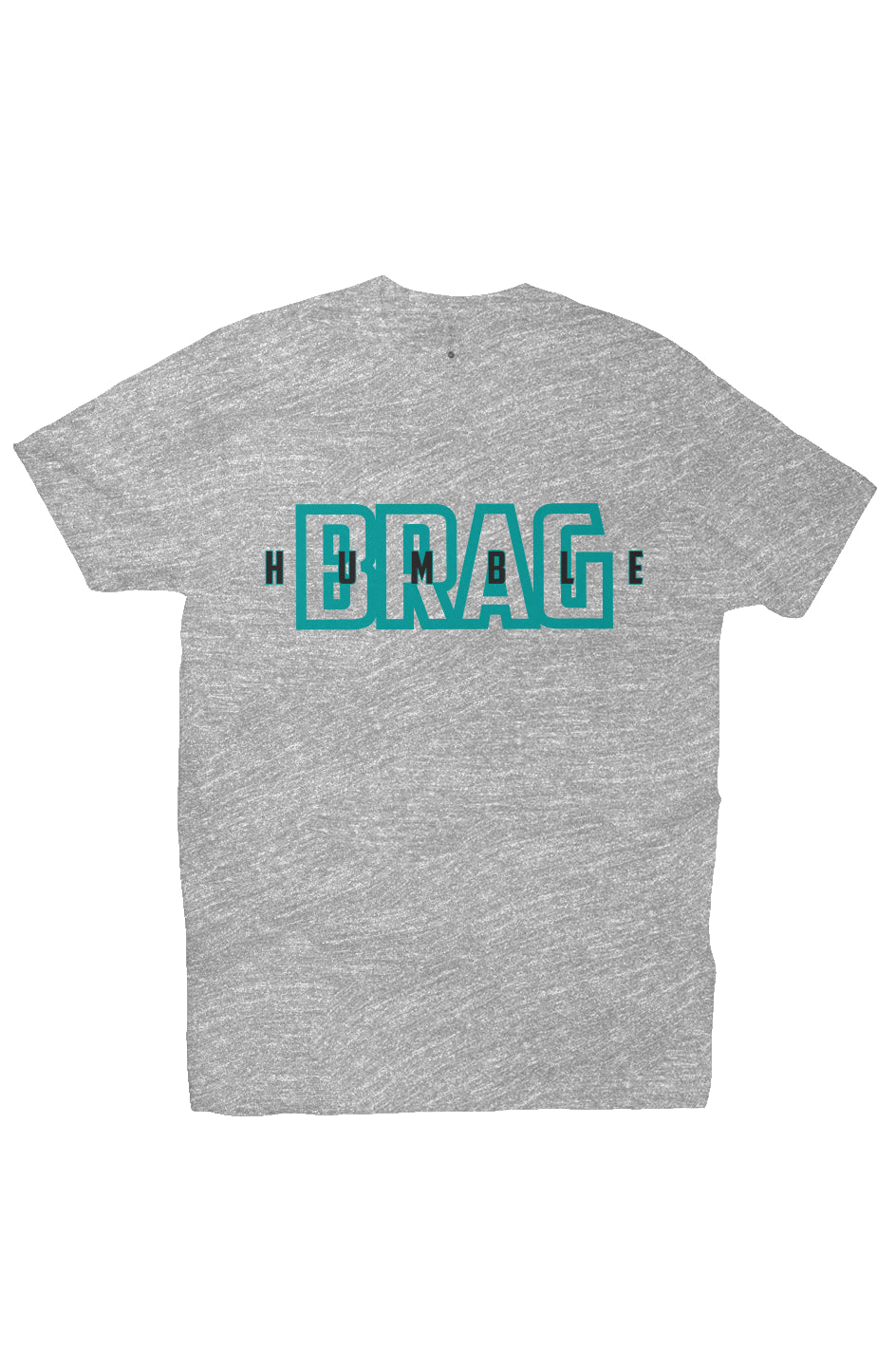 Bold BRAG Tee Teal