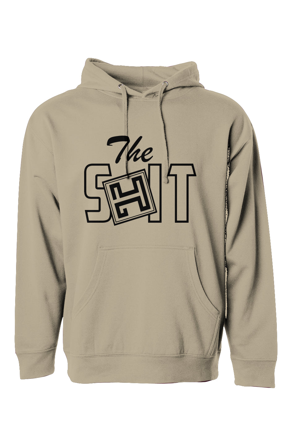 The Shh Hoodie B&W