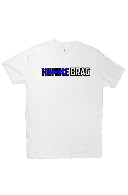 Just BRAG Tee Blue