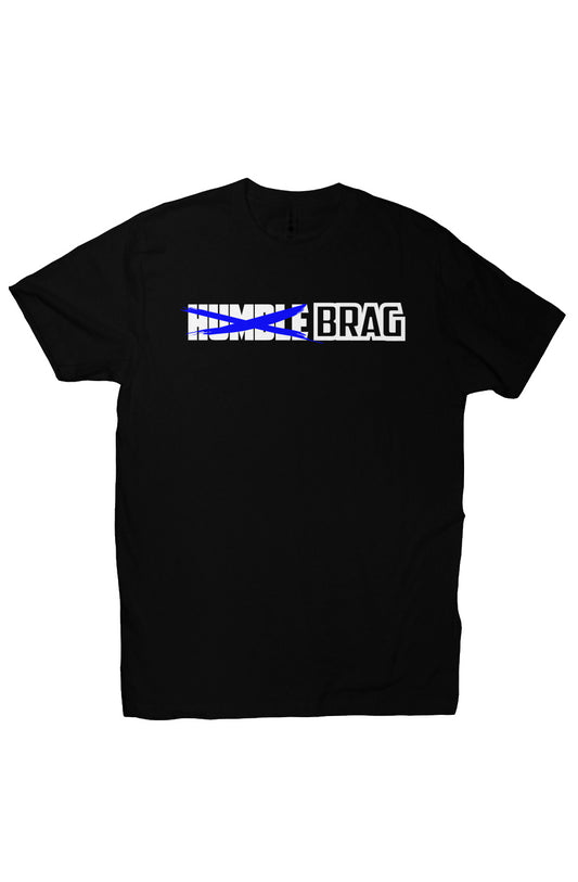 Just BRAG Tee Blue