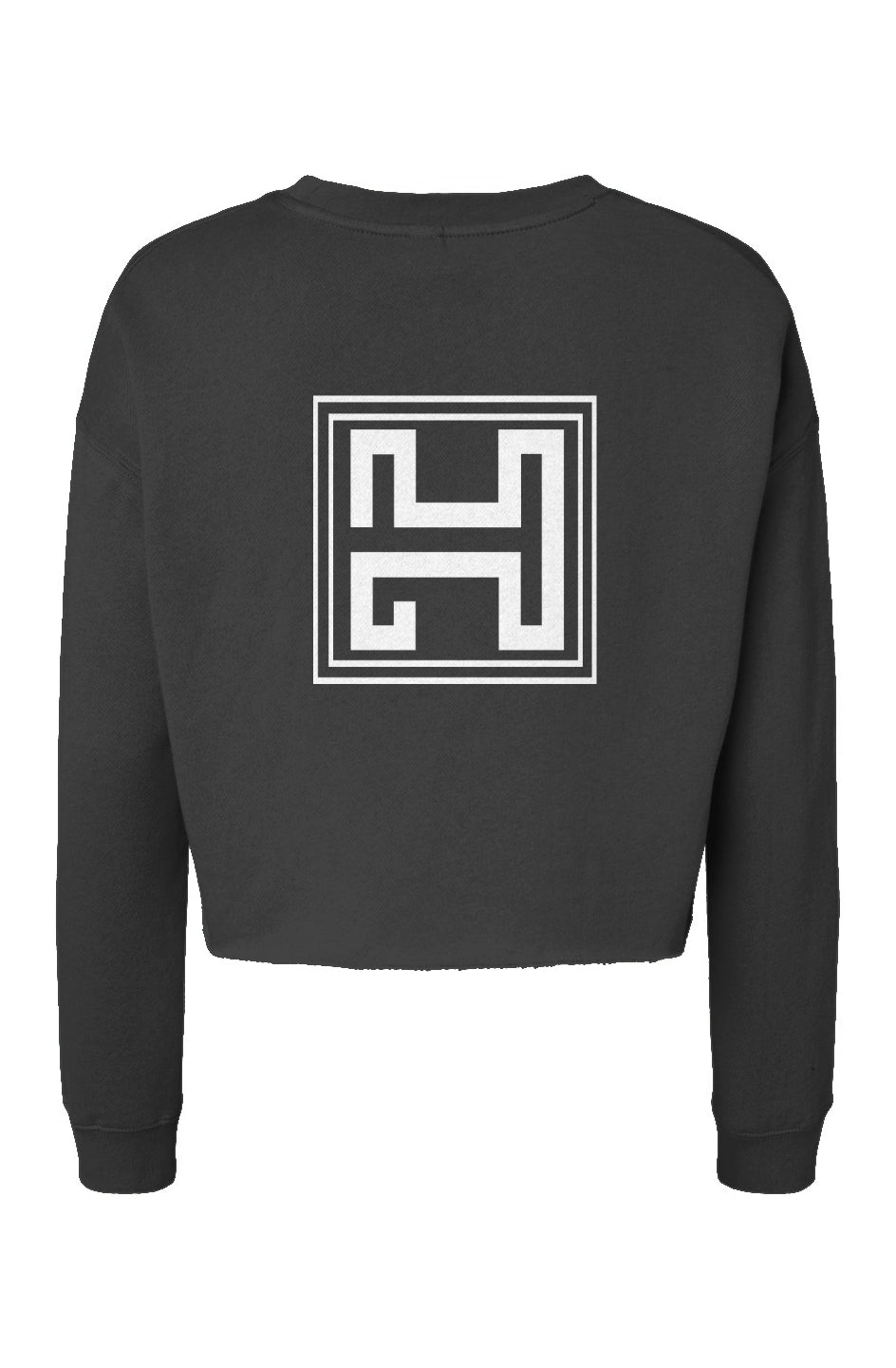 Just BRAG Crop Crew Blue